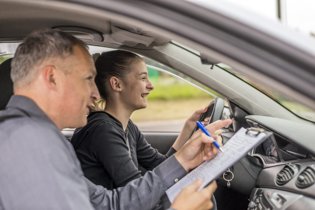 The practical driving test